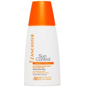 Купить солнцезащитный флюид Lancaster Sun Control Anti-Wrinkles & Dark Spots Sun Sensitive Skin Radiant Glow Fluid SPF50